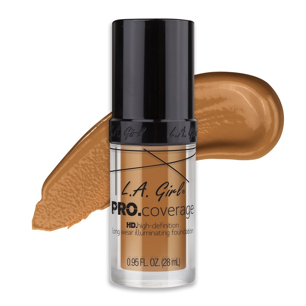 LA Girl Pro Coverage Illuminating Foundation – BRONZE